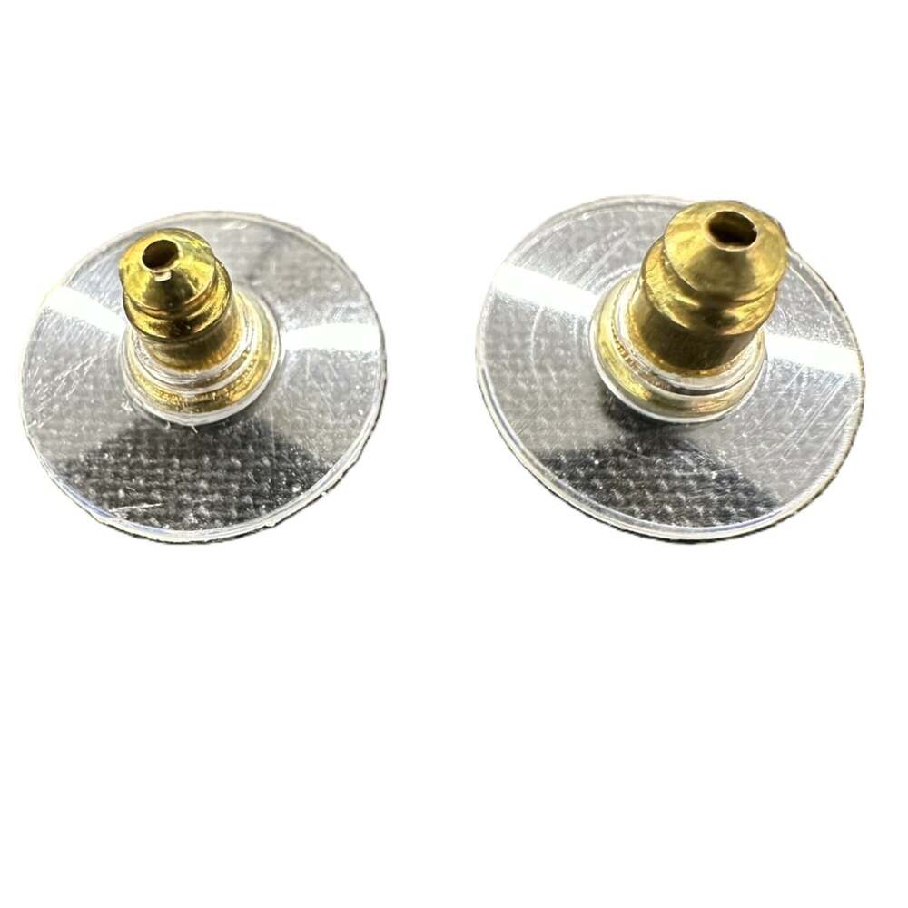 Chanel Cc Logo Heart Earrings Metal #256808C10B - Picture 7 of 9